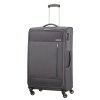 American Tourister Heat Wave Spinner 80 charcoal grey Zachte koffer