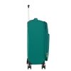 American Tourister Lite Ray Spinner 55 Expandable forest green Zachte koffer van Polyester