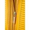 American Tourister Soundbox Spinner 55 Expandable golden yellow Harde Koffer van Polypropyleen