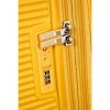 American Tourister Soundbox Spinner 55 Expandable golden yellow Harde Koffer