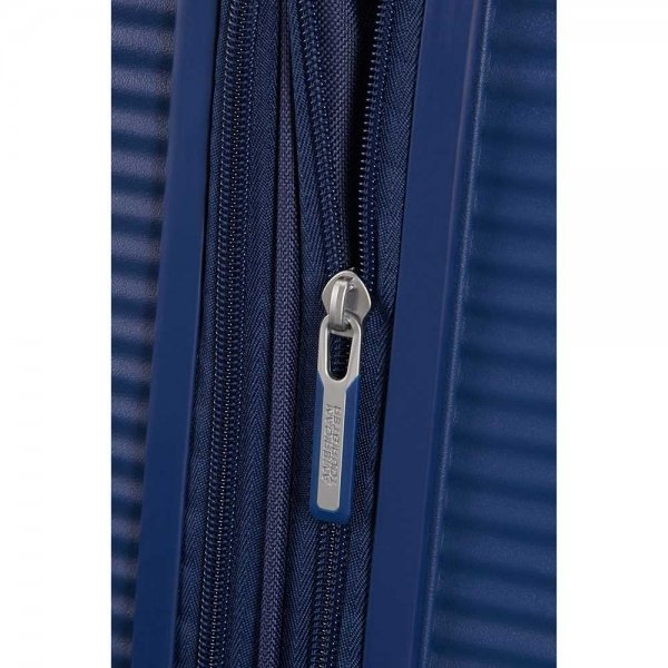 American Tourister Soundbox Spinner 55 Expandable midnight navy Harde Koffer