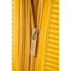 American Tourister Soundbox Spinner 67 Expandable golden yellow Harde Koffer van Polypropyleen