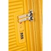 American Tourister Soundbox Spinner 77 Expandable golden yellow Harde Koffer