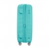 American Tourister Soundbox Spinner 77 Expandable poolside blue Harde Koffer van Polypropyleen