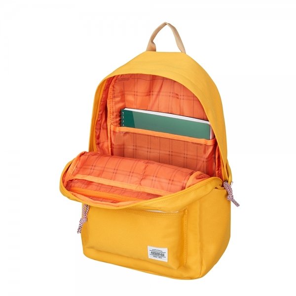 American Tourister Upbeat Backpack Zip yellow backpack van Polyester