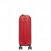 American Tourister Wavetwister Spinner 55 vivid red Harde Koffer van ABS