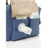 Babymel Jade Diaper Bag mid blue Luiertas van Polyester