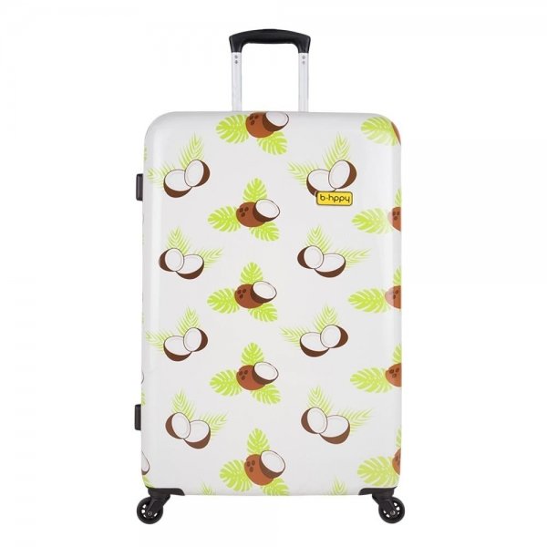 Bhppy Crazy Coco Trolley 77 white Harde Koffer