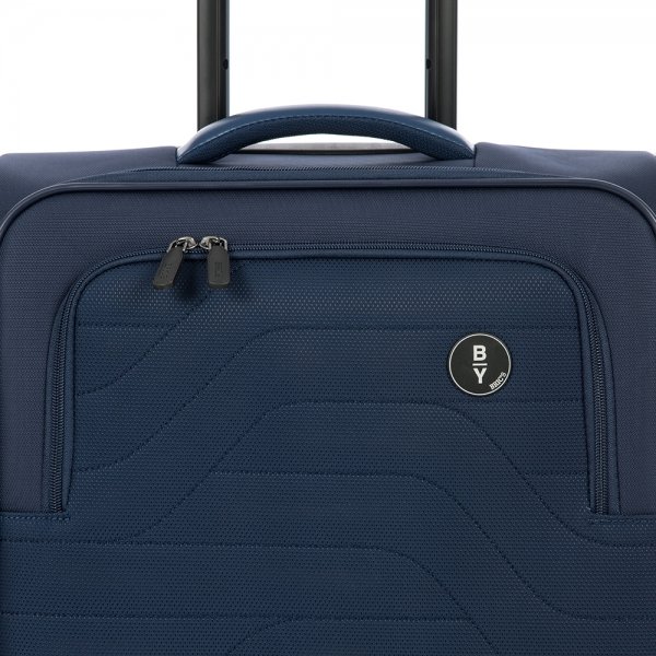 Bric&apos;s Itaca Expandable Cabin Trolley ocean blue Zachte koffer
