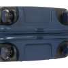 Bric's Ulisse Trolley 55 USB ocean blue Harde Koffer