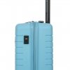 Bric's Ulisse Trolley 55 USB sky blue Harde Koffer van Polypropyleen