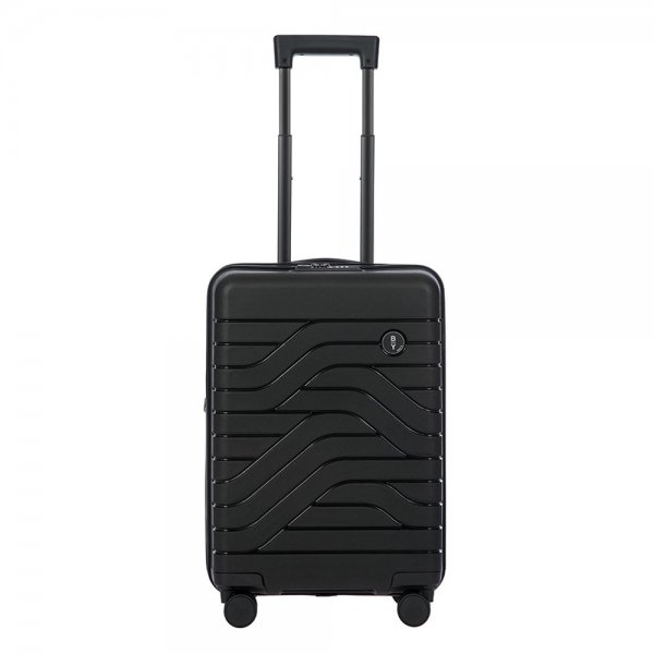 Bric&apos;s Ulisse Trolley Expandable 55 USB black Harde Koffer