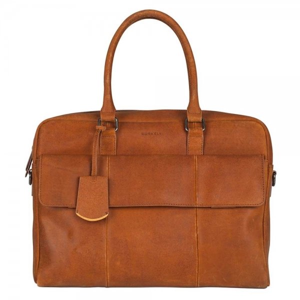 Burkely On The Move Laptopbag 15" Flap cognac