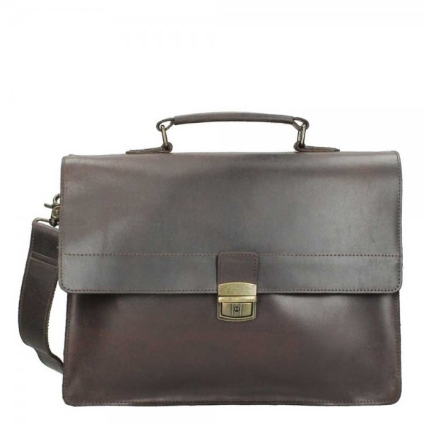 Burkely Vintage Dean Briefcase brown Aktetas