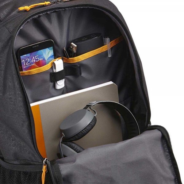 Case Logic Ibira Backpack 15.6" black backpack van Polyester