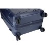 Decent Q-Luxx Trolley 77 deep blue Harde Koffer van ABS