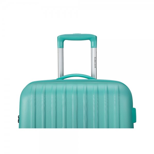 Decent Tranporto One 3-delige Kofferset mint groen van ABS