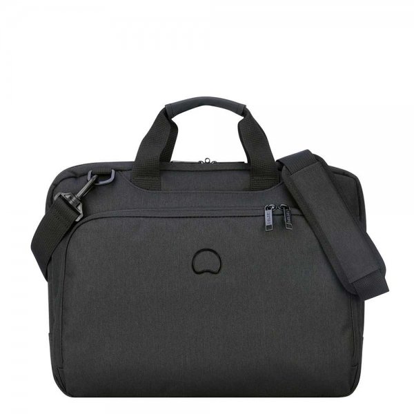 Delsey Esplanade One Compartment Laptop Bag 15.6" deep black