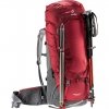 Deuter Aircontact 45 + 10 Backpack cranberry/graphite backpack