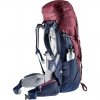 Deuter Aircontact 50 + 10 SL Backpack blackberry/navy backpack van Polyester