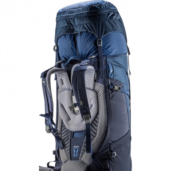 Deuter Aircontact 65 + 10 Backpack midnight/navy backpack van Polyester