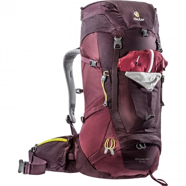 Deuter Futura Pro 34 SL Backpack aubergine / maron backpack