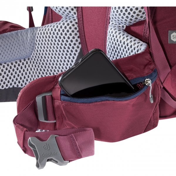 Deuter Trail Pro 34 SL Backpack midnight/maron backpack van Polyester