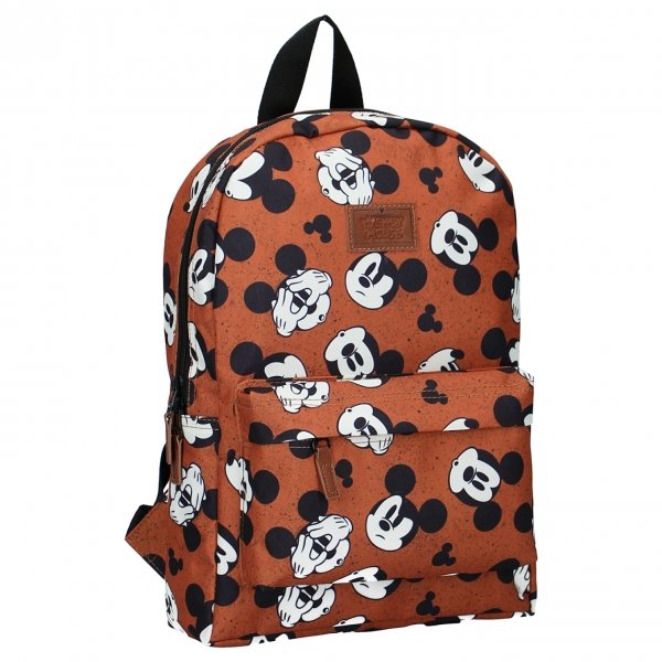Disney Mickey Mouse My Own Way Backpack brown backpack van Gerecycled