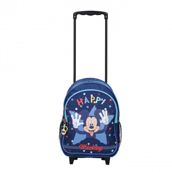 Disney Trolley Rugzak Mickey Mouse Happiness blue Kinderkoffer