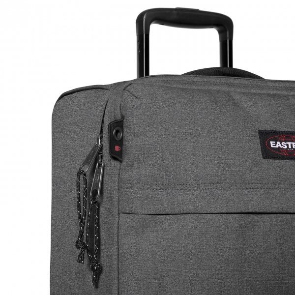 Eastpak Traf&apos;ik 4 M black denim Zachte koffer