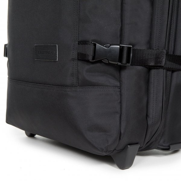 Eastpak Tranverz S constructed mono black Handbagage koffer Trolley van Polyester