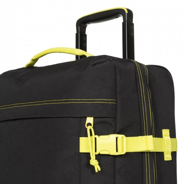 Eastpak Tranverz S kontrast lime Handbagage koffer Trolley