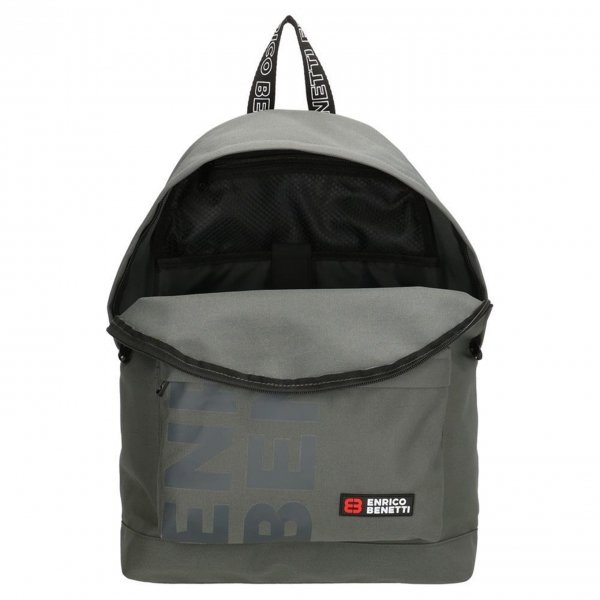 Enrico Benetti Amsterdam City Rugtas 14&apos;&apos; grijs backpack van Polyester