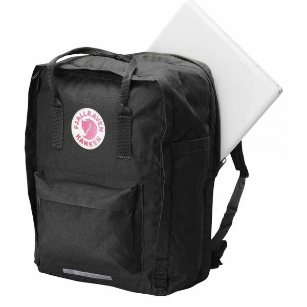 Fjallraven Kanken Laptop 17" Rugzak graphite backpack van Vinylon