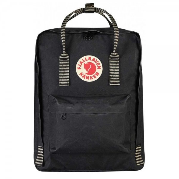 Fjallraven Kanken Rugzak black / striped backpack