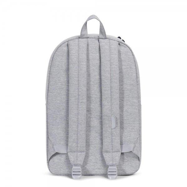 Herschel Supply Co. Heritage Rugzak light grey crosshatch backpack van Polyester