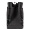 Herschel Supply Co. Retreat Rugzak black crosshatch/black rubber backpack van Katoen
