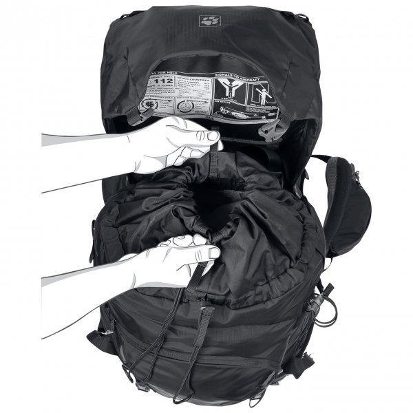 Jack Wolfskin Highland Trail 50 Men phantom backpack