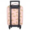 Kidzroom Trolley Koffer Cuddle pink Kinderkoffer van Polyester