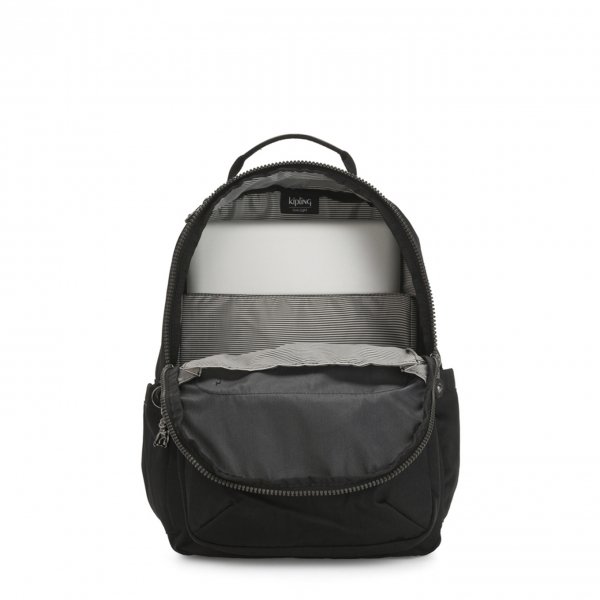 Kipling Seoul Rugzak BE UN rich black backpack