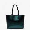 Lacoste Ladies Shopping Bag black Damestas van Leer