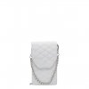 MOSZ Phone Bag Quilted white-off Damestas