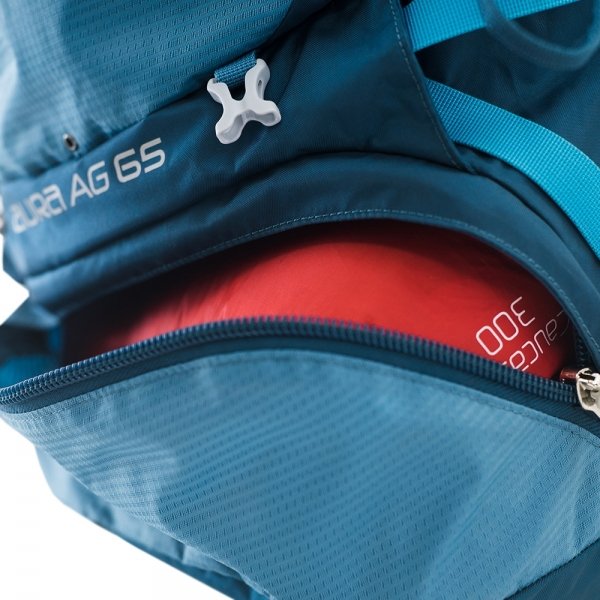 Osprey Aura AG 65 Medium Backpack challenger blue backpack van Nylon