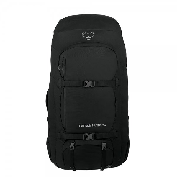 Osprey Farpoint Trek 75 black backpack