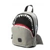 Pick & Pack Cute Shark Shape Backpack grey Kindertas