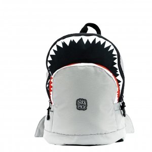 Pick & Pack Shark Shape Backpack M grey