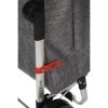 Playmarket Go Two Compact Boodschappentrolley grey Trolley van Polyester