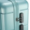 Princess Traveller Macau 3 Delige Kofferset light blue van ABS