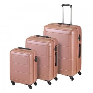 Princess Traveller Macau 3 Delige Kofferset pink