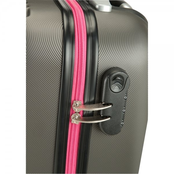 Princess Traveller San Marino 3 Delige Kofferset grey van ABS
